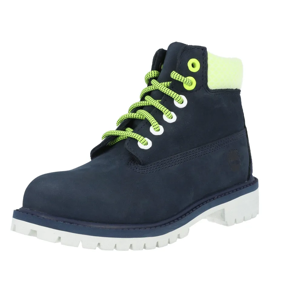Timberland 6 Inch Waterproof Kids Boots Navy