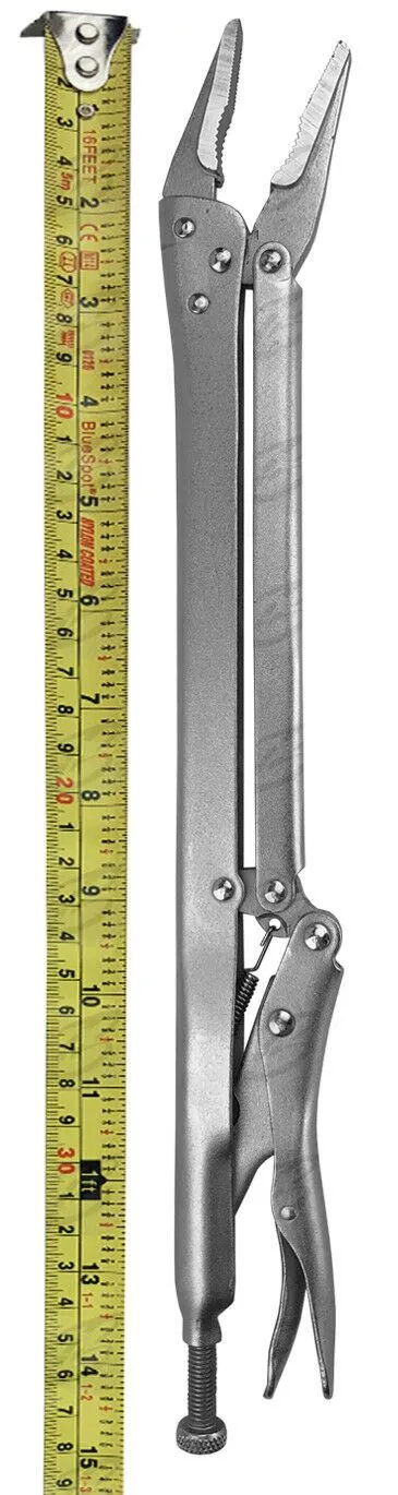 TOOLZONE 3PCS 15" EXTRA LONG LOCKING PLIERS