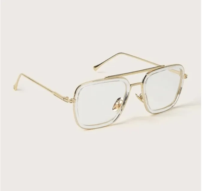 Top Bar Metal Frame Glasses