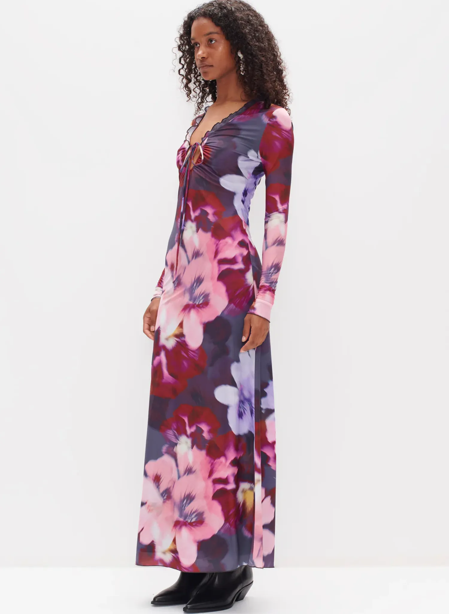 Trinity Dress | Iris Print