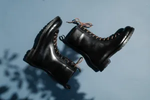 TwoFiveFive.Parachute Military Boots From Horse Leather