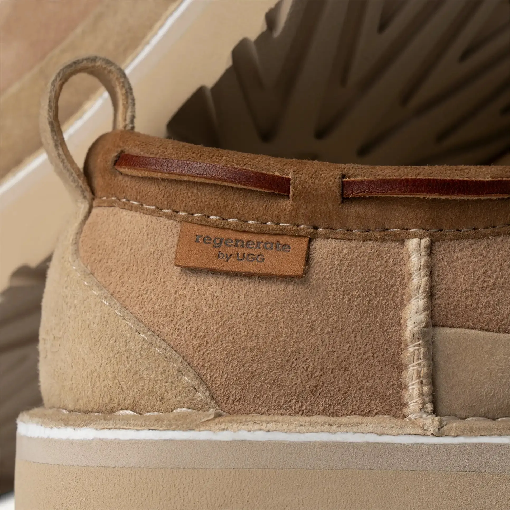 UGG Women's Tasman Crafted Regenerate Slippers - Sand