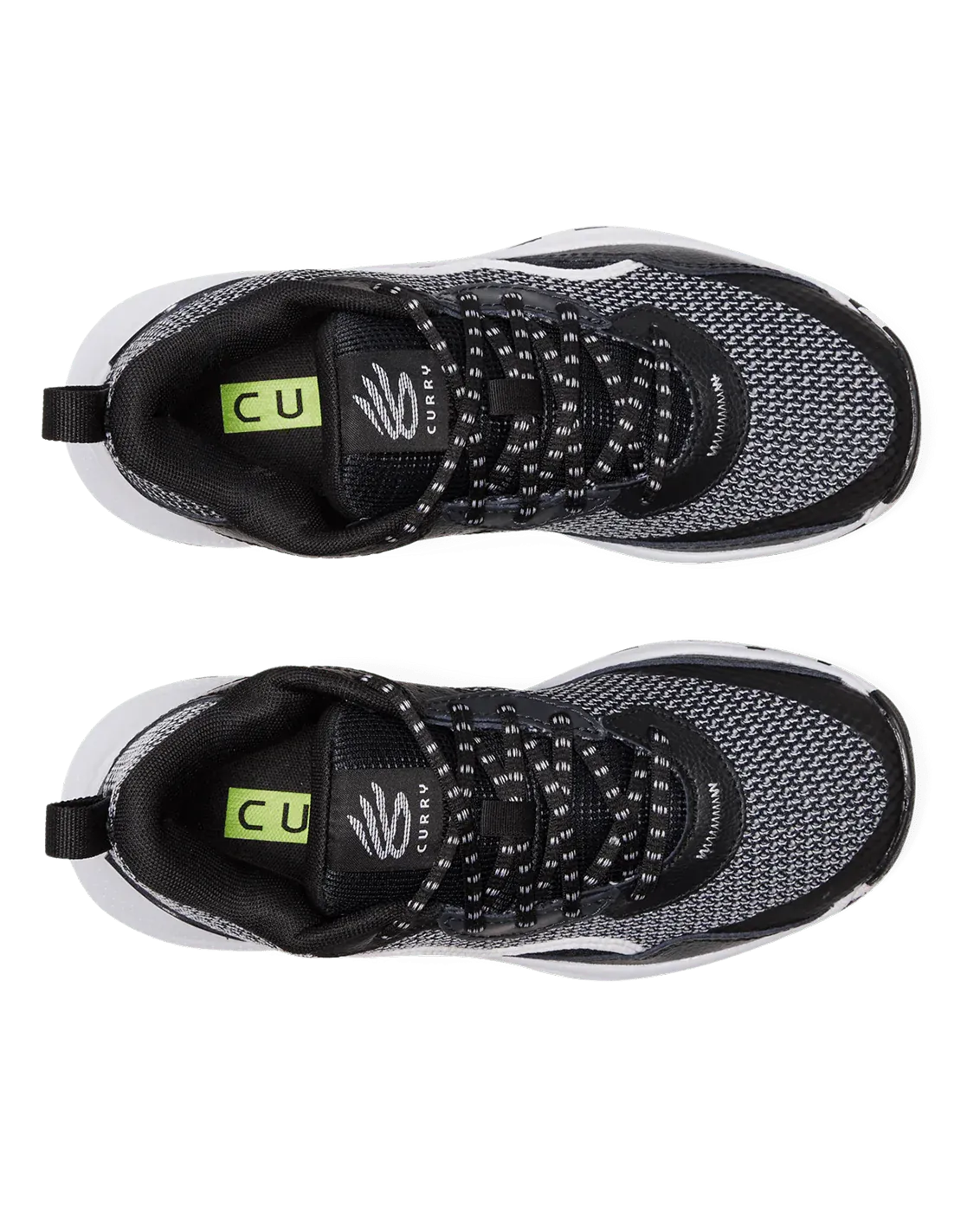 Under Armour Kids GS Curry 3Z 24 Basketball Shoes - Black/Halo Gray