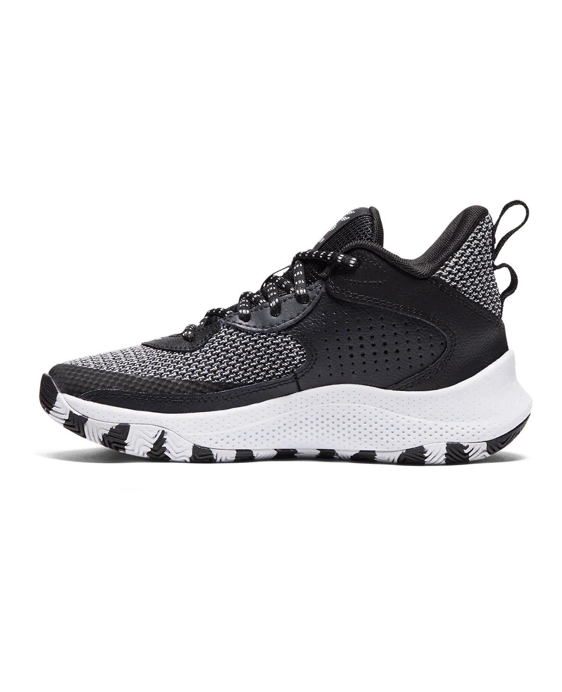 Under Armour Kids GS Curry 3Z 24 Basketball Shoes - Black/Halo Gray