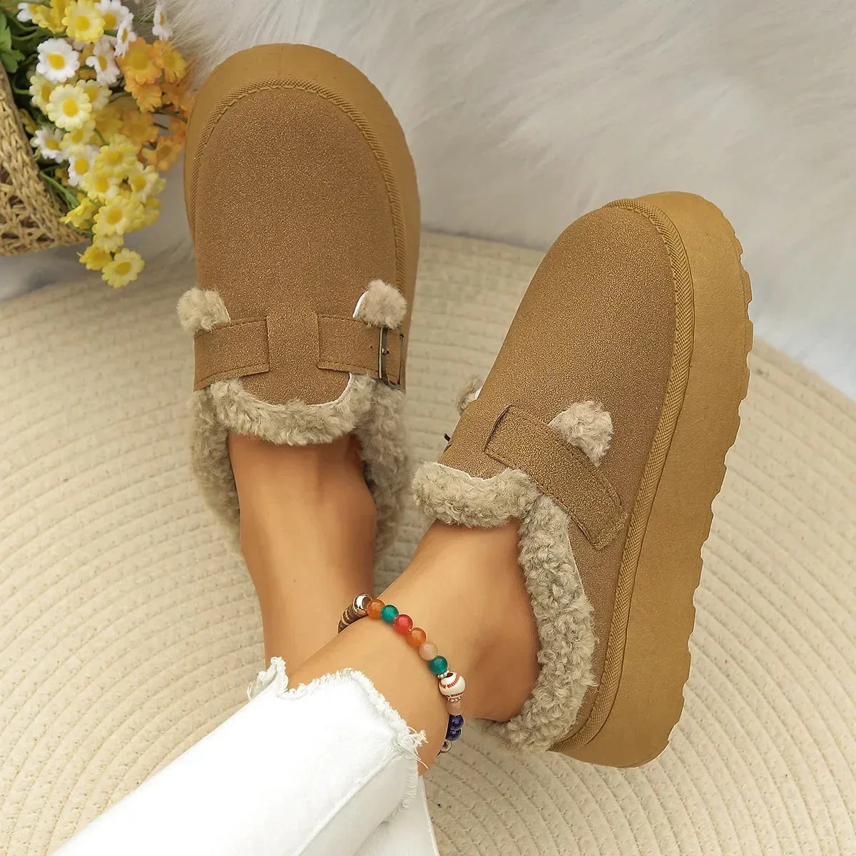 Velvet Comfort Slippers