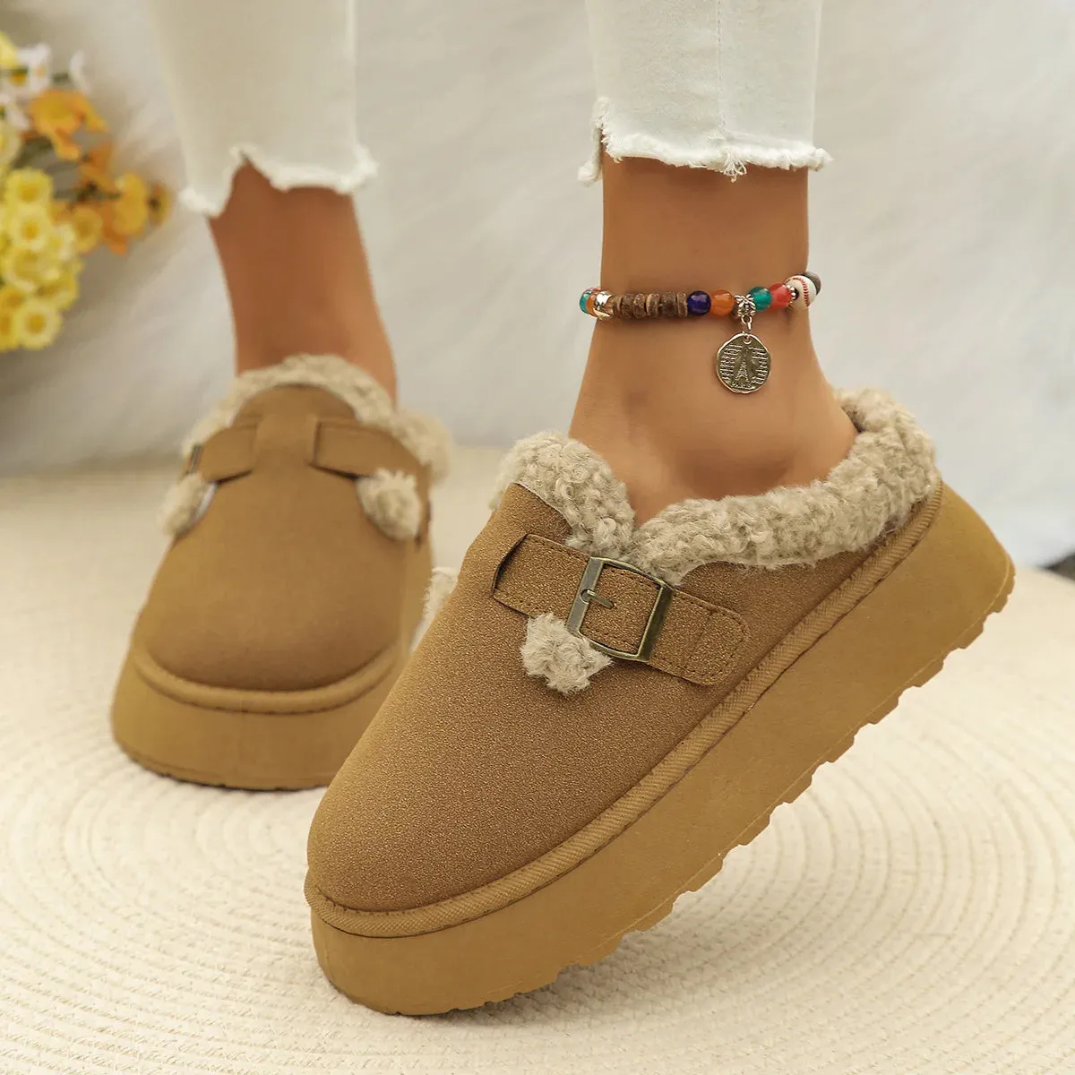 Velvet Comfort Slippers