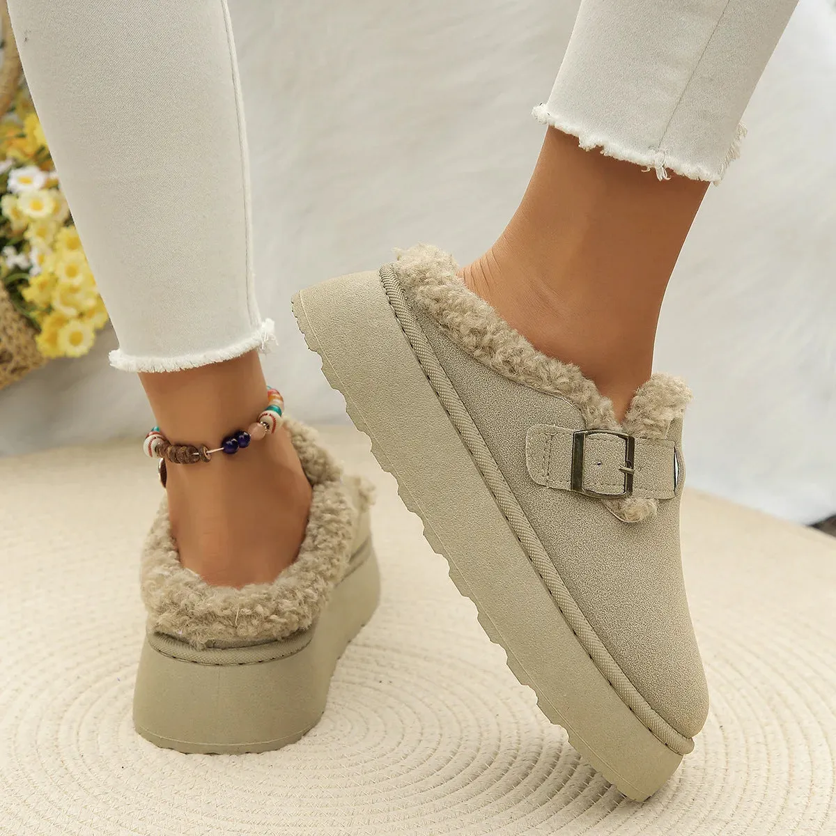 Velvet Comfort Slippers