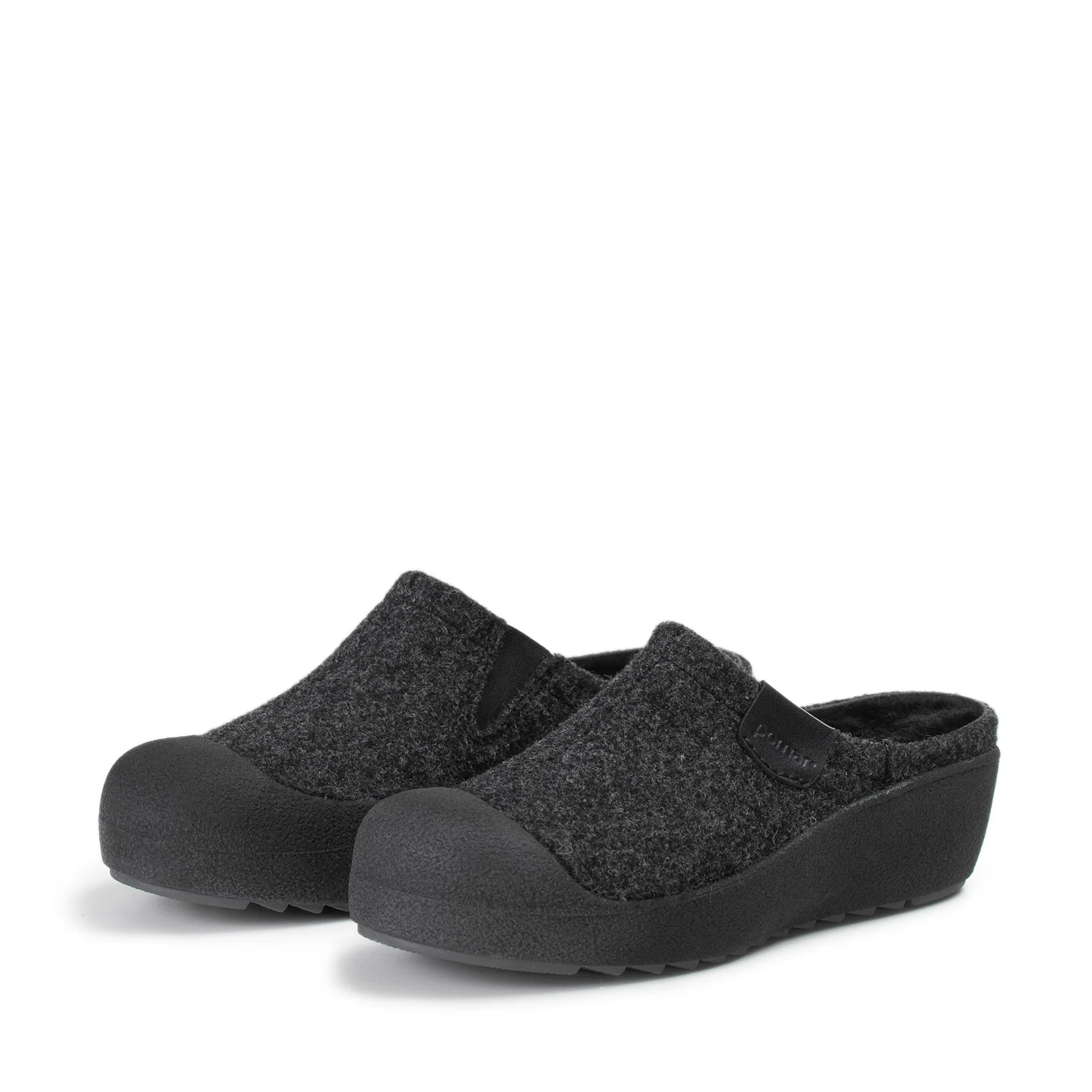 VIIRU Women's felt slip-ons