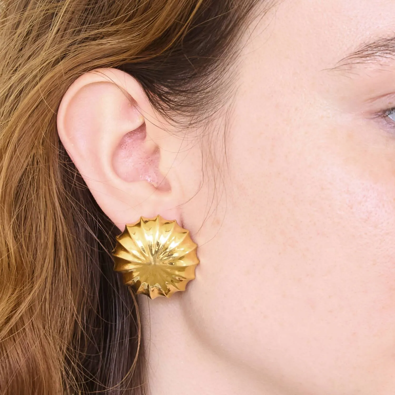 Vintage Monet Starburst Earrings