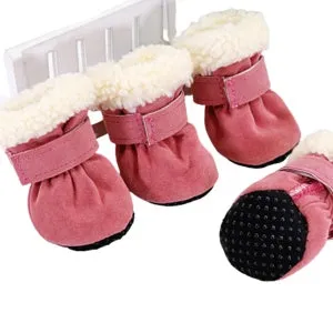 Winter-Ready Paws: Cozy Comfort Meets Durable Protection!