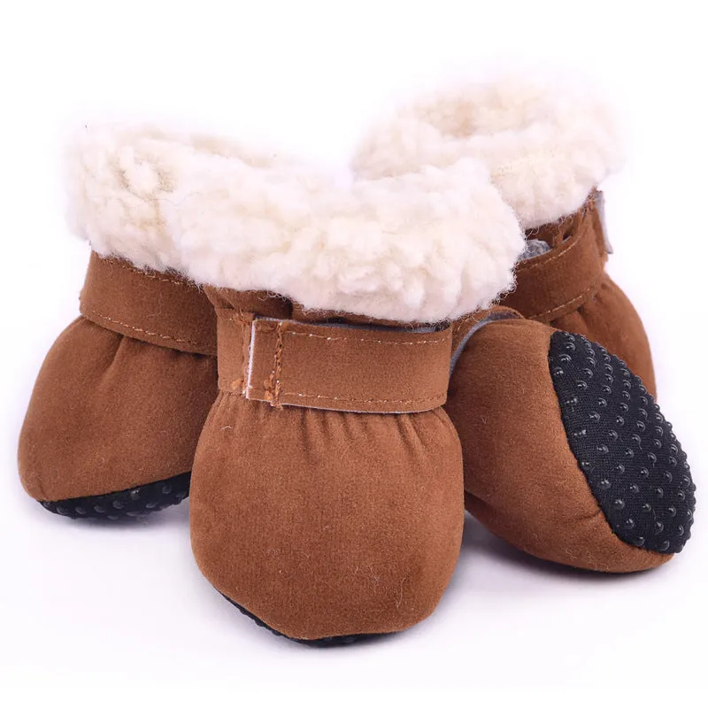 Winter-Ready Paws: Cozy Comfort Meets Durable Protection!