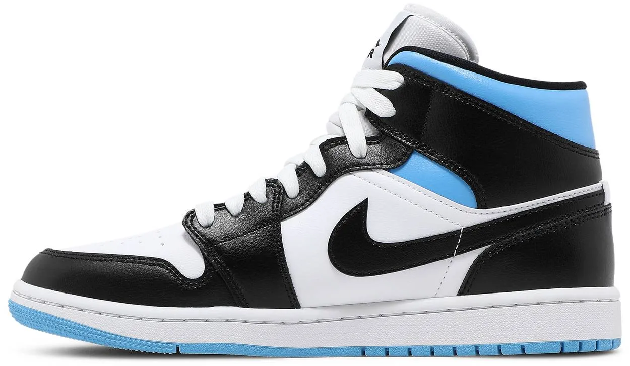 Wmns Air Jordan 1 Mid 'University Blue'