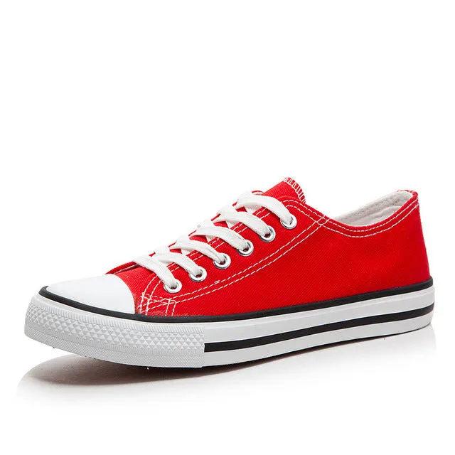 Woman Canvas Shoes Flat Neutral Fashion Classic Sneakers
