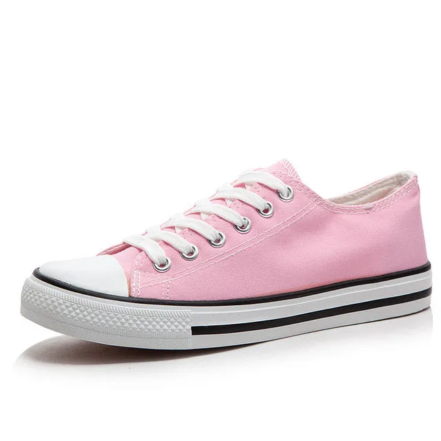 Woman Canvas Shoes Flat Neutral Fashion Classic Sneakers