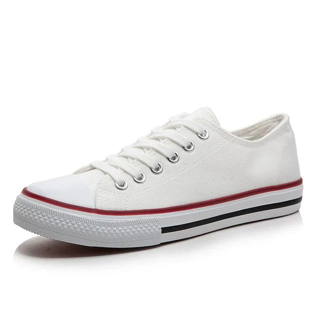 Woman Canvas Shoes Flat Neutral Fashion Classic Sneakers