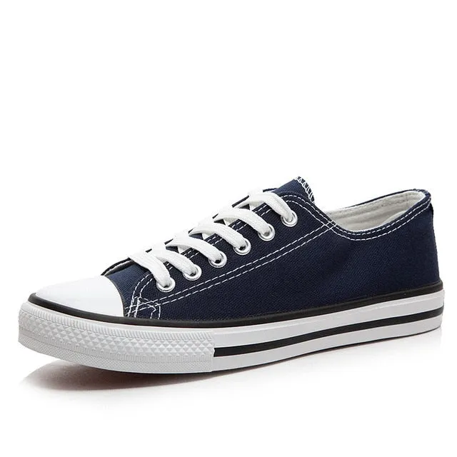 Woman Canvas Shoes Flat Neutral Fashion Classic Sneakers