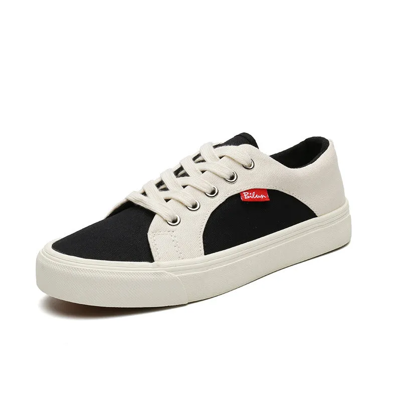 Women Stylish Canvas Casual Flat Skate Shoes
