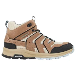 Womens Hush Puppies Kanya Walking Shoes Light Taupe Suede Boots