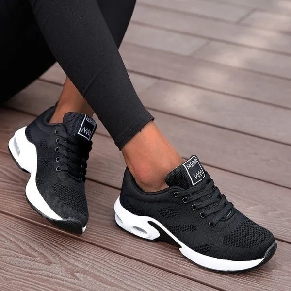 Women’s Lightweight Mesh Lace Up Running Shoes | Perfect for Outdoor Activities