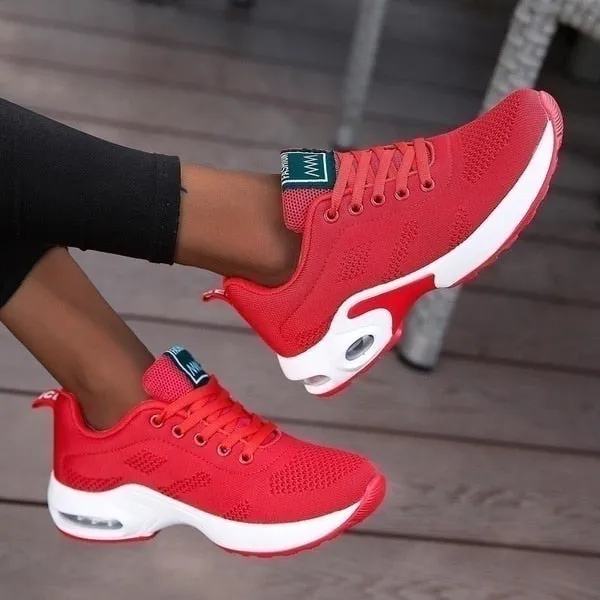 Women’s Lightweight Mesh Lace Up Running Shoes | Perfect for Outdoor Activities