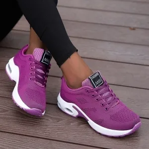 Women’s Lightweight Mesh Lace Up Running Shoes | Perfect for Outdoor Activities