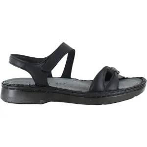 Women's Naot Evora Jet Black Leather