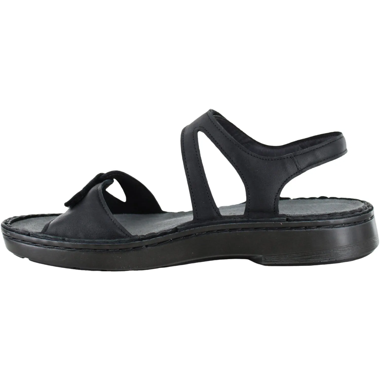 Women's Naot Evora Jet Black Leather