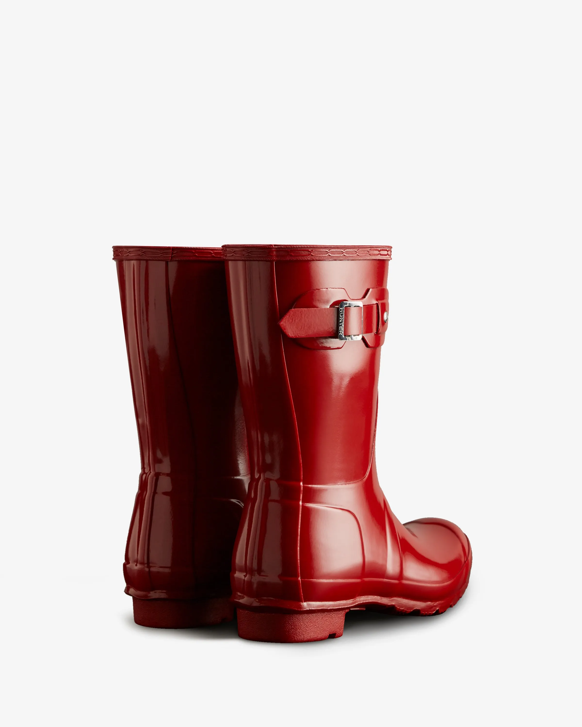 Women's Original Short Gloss Boots Military Red