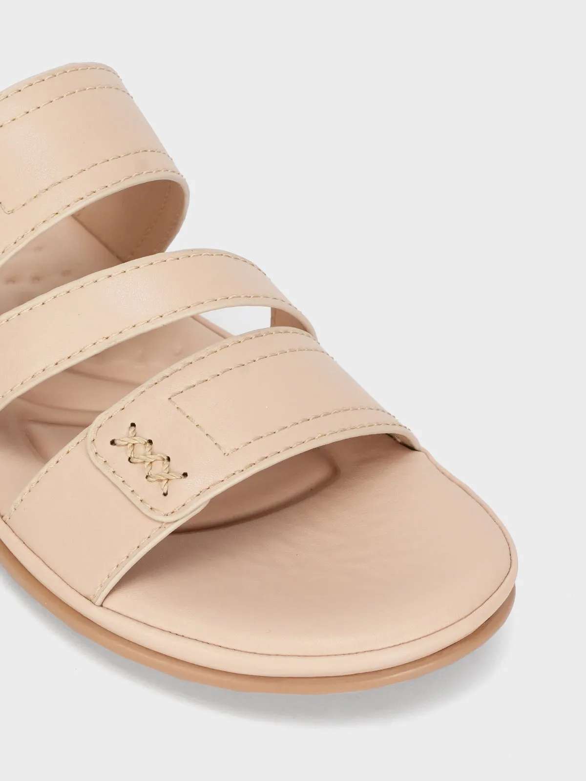 Women's "EMANI" Casual Open Toe Slippers