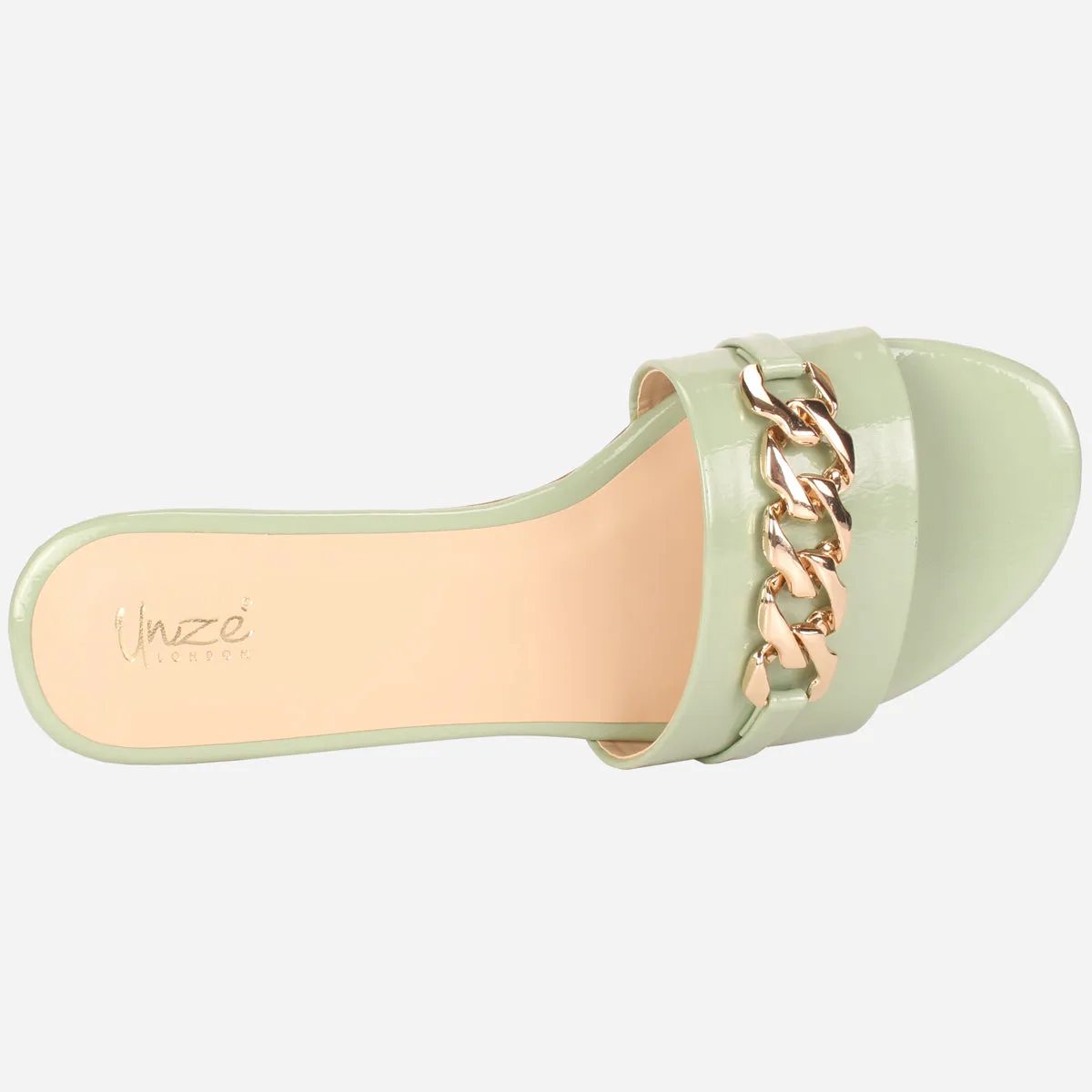 Women's "NARIA" Decorated Flat Summer Slippers