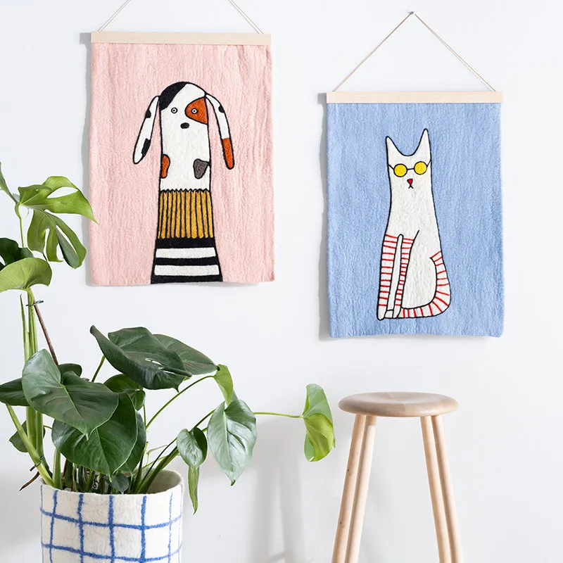 Wool Poster - Cool Cat