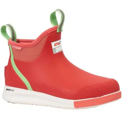 Xtratuf Women's Sport Ankle Deck Boot Coral - Summer 2023
