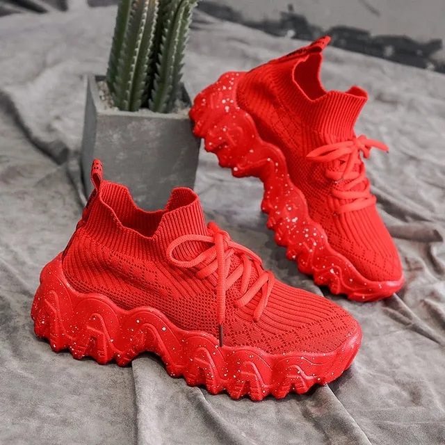 YRRFUOT Women Casual Shoes Trend Breathable Light Fashion Sneaker For Woman Loafers New 2020 Zapatos Mujer Women Sneaker Outdoor